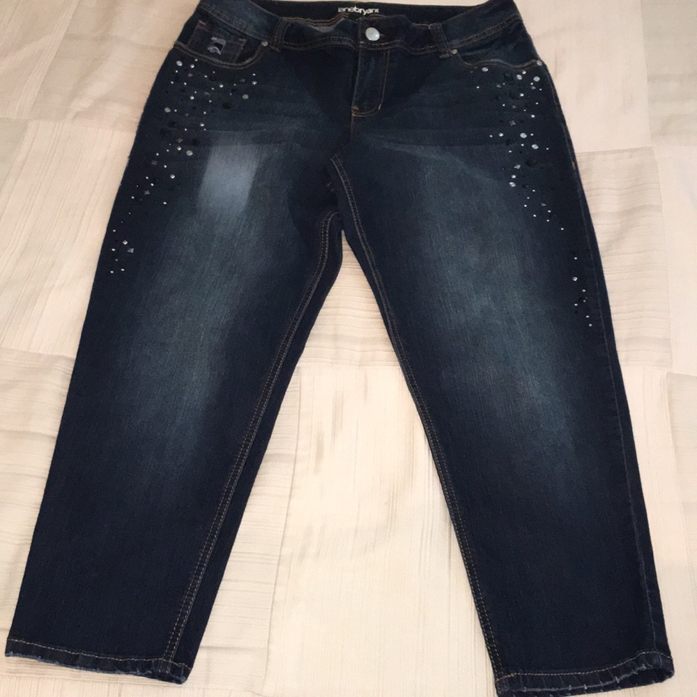 Lane Bryant Embellished Jeans